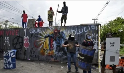 Los dos jóvenes que quedaron libres participaron en los desmanes ocurridos en las protestas sociales de 2021.