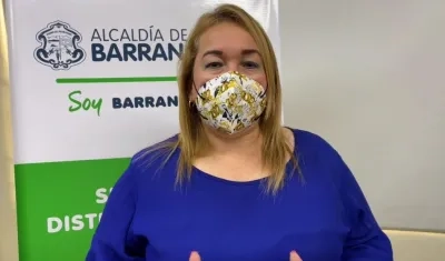 Ligia Oviedo, jefe de Salud Pública de Barranquilla. 