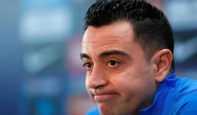 Xavi, entrenador del Barcelona. 