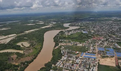 Imagen aérea de Arauca.