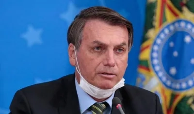 El presidente brasileño, Jair Bolsonaro.