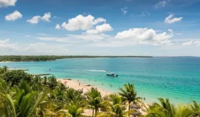 Imagen referencial de la isla de Barú.