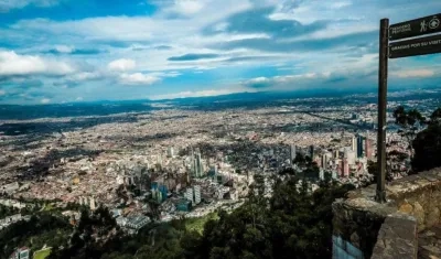 Imagen referencial de Bogotá.