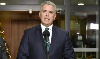 El Presidente de la República, Iván Duque.