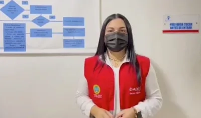 Johana Bueno, directora del Dadis en Cartagena.