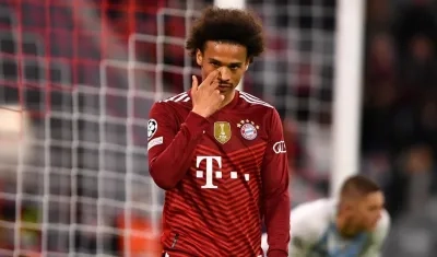 Leroy Sané es uno de los jugadores enfermos. 