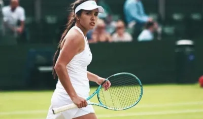 La tenista María Camila Osorio.