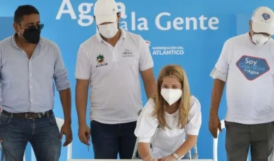 La Gobernadora del Atlántico, Elsa Noguera.