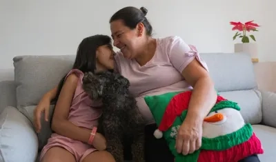 Liseth Mariana Caballero y Milena Zafra Blanco, protagonistas de esta historia.