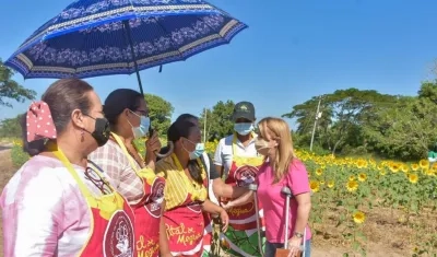 La Gobernadora del Atlántico, Elsa Noguera.