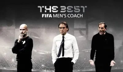 Nominados a mejor técnico del año. 