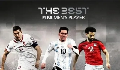 Nominados a los premios 'The Best'. 