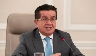 El ministro de Salud, Fernando Ruiz.