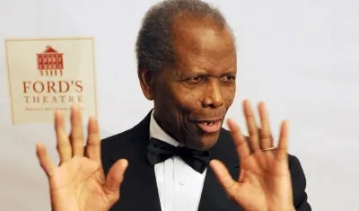 El actor Sidney Poitier.