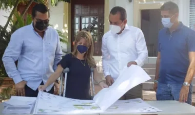 La Gobernadora del Atlántico, Elsa Noguera.