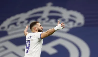 Karim Benzema, delantero francés. 