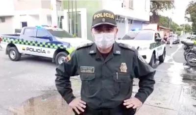 Coronel Alex Suárez. 