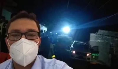 Gobernador Carlos Caicedo.