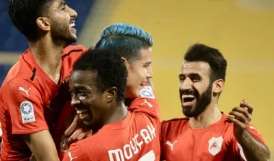 El colombiano James Rodríguez logró un doblete que selló el 3-0 con el que el Al-Rayyan derrotó al Al-Wakrah.