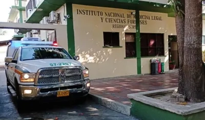 El cuerpo del mototaxista fue llevado a Medicina Legal. 
