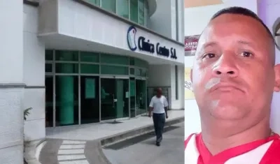 Sergio Elías Acosta Gutiérrez falleció en la Clínica Centro. 