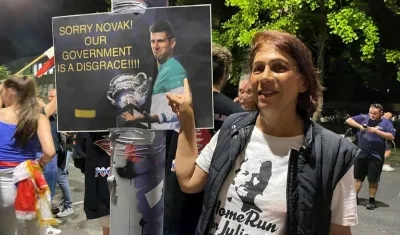 El Gobierno australiano había detenido el jueves pasado al tenista serbio de 34 años en un hotel de Melbourne.