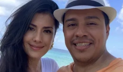 Karen Váquiro Cuéllar y su esposo Andrés Mayorquín.