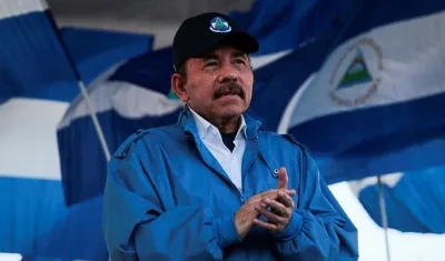 Daniel Ortega, presidente de Nicaragua. 