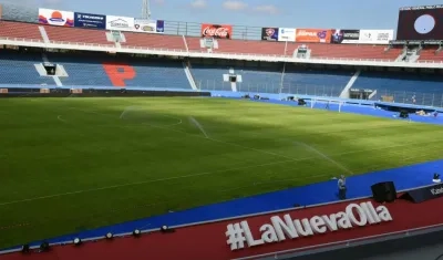 Estadio La Nueva Olla. 