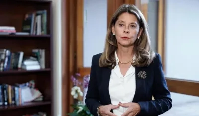 Marta Lucía Ramírez, vicepresidente y canciller de Colombia. 