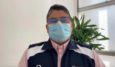 Humberto Mendoza, Secretario de Salud de Barranquilla.