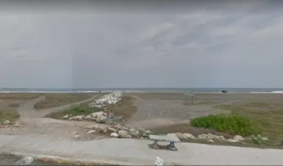 Playa de Miramar, en Puerto Colombia. 