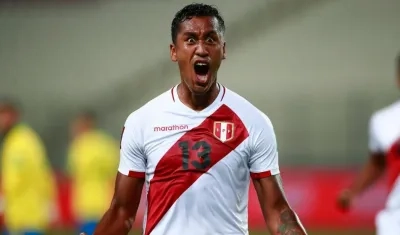 Renato Tapia, jugador peruano. 