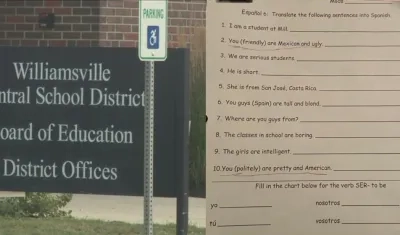 La tarea pedía a los estudiantes que tradujeran 10 oraciones del inglés al español.