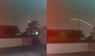 Imágenes del ataque.