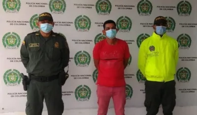 El hombre fue asegurado en centro carcelario. 