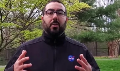 Edil Sepúlveda, científico del Centro de Vuelo Espacial Goddard de la NASA.