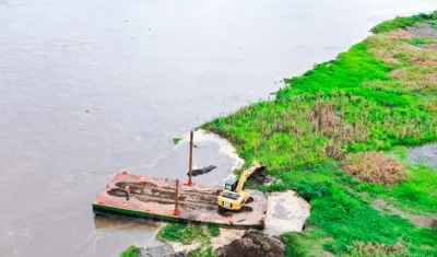 Trabajos en Salamina.