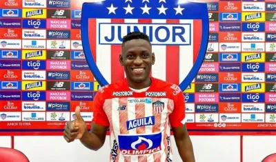 Cristian Martínez Borja no sigue en Junior.