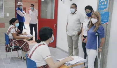 La Gobernadora del Atlántico, Elsa Noguera.