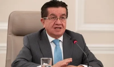 Fernando Ruiz, ministro de Salud de Colombia.