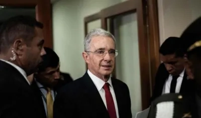 El expresidente Álvaro Uribe Vélez.