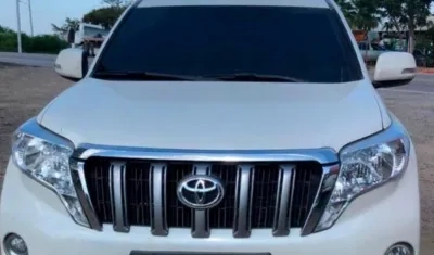 La camioneta de Juanda Caribe que fue robada.