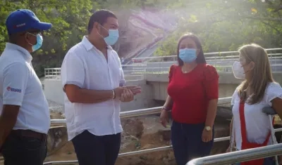 La Gobernadora del Atlántico, Elsa Noguera.