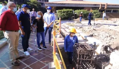 La Gobernadora del Atlántico, Elsa Noguera.