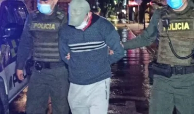 El presunto responsable del crimen fue capturado por la Policía. 