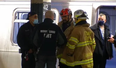 Lugar de los hechos en Time Square.