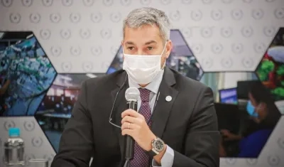 El presidente de Paraguay, Mario Abdo Benítez.