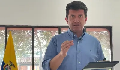 El ministro de Defensa, Diego Molano.