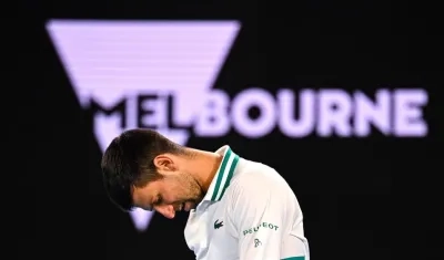 Novak Djokovic, tenista serbio. 